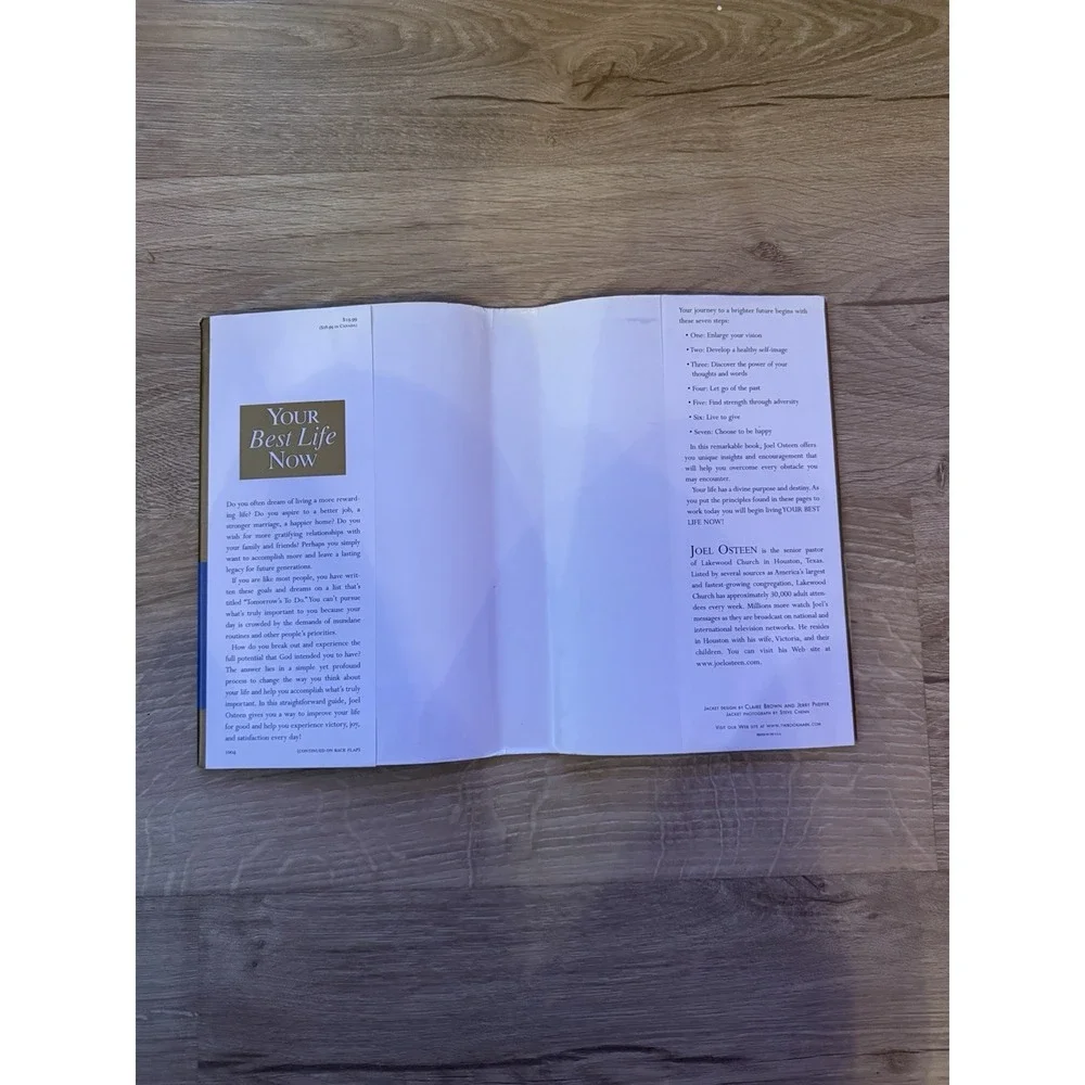 Your Best Life‎ Now Joel Osteen 2004 Hardcover